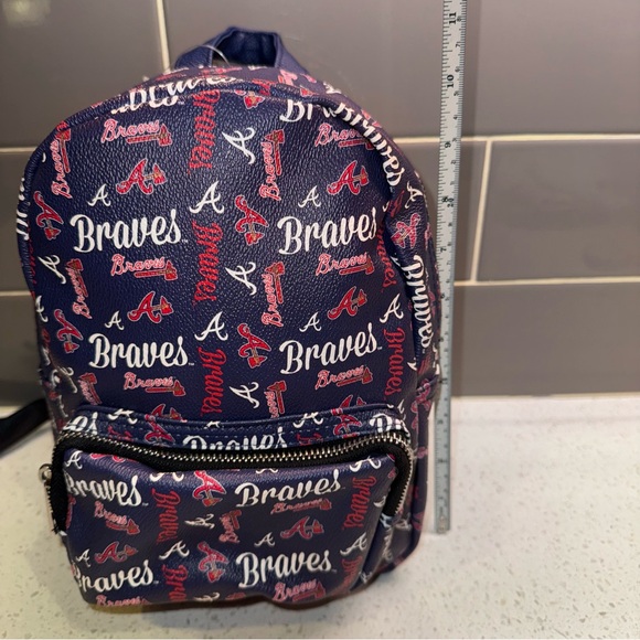 FOCO MLB Braves Logo Mini Backpack / purse NWT main image 5